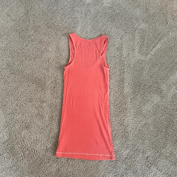 American Eagle • Peach Ribbed Tank Top - Picture 4 of 4